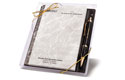 Grey Marble Memo-Pen Gift Set